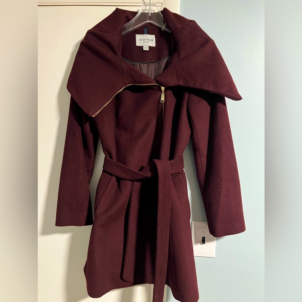 Cole Haan Wrap Coat